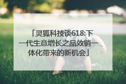 灵狐科技谈618:下一代生意增长之品效销一体化带来的新机会