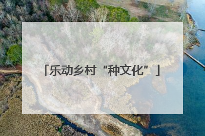 乐动乡村“种文化”