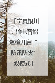 宁夏银川：输电智能巡检开启“防汛防火”双模式
