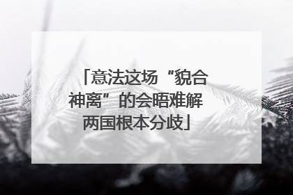 意法这场“貌合神离”的会晤难解两国根本分歧