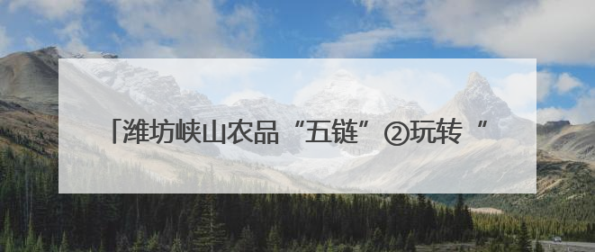 潍坊峡山农品“五链”②玩转“姜”湖！厨房配角站养生C位