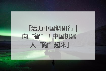 活力中国调研行｜向“智”！中国机器人“跑”起来