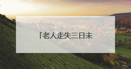 老人走失三日未进食！江夏警民跨城接力助回家