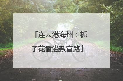 连云港海州：栀子花香溢致富路