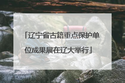 辽宁省古籍重点保护单位成果展在辽大举行
