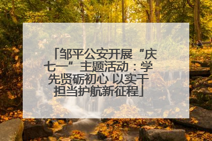 邹平公安开展“庆七一”主题活动：学先贤砺初心 以实干担当护航新征程