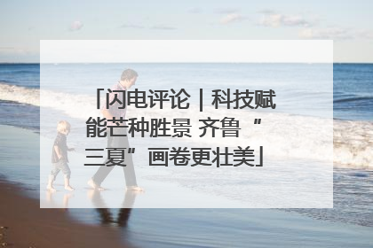 闪电评论｜科技赋能芒种胜景 齐鲁“三夏”画卷更壮美