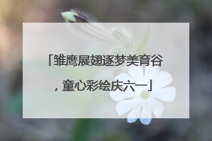雏鹰展翅逐梦美育谷，童心彩绘庆六一