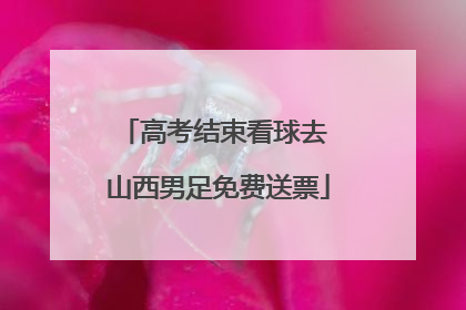 高考结束看球去 山西男足免费送票