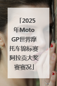 2025年MotoGP世界摩托车锦标赛阿拉贡大奖赛赛况
